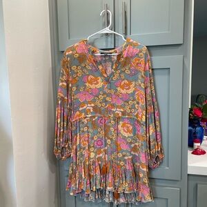 Aakaa Multicolor Floral Dress